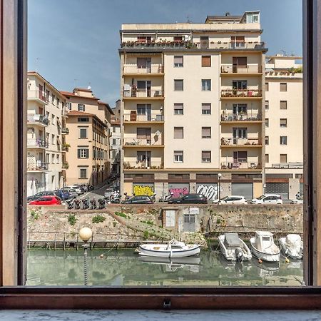 Piccola Venezia Canal View Charming Flat Ліворно Екстер'єр фото