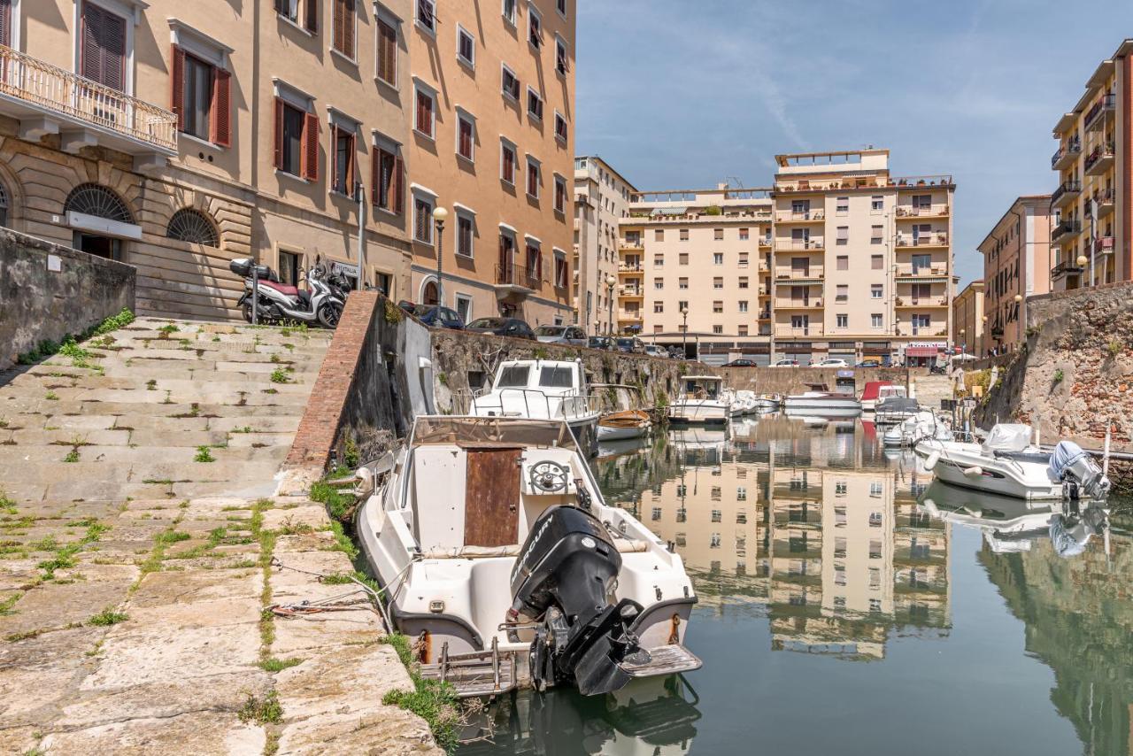 Piccola Venezia Canal View Charming Flat Ліворно Екстер'єр фото